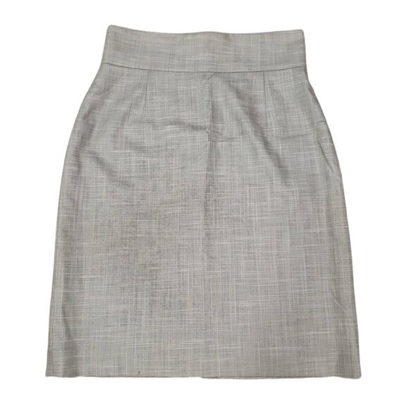 Antonio Melani Gray Pencil Skirt - Size 2 - Picture 1 of 6